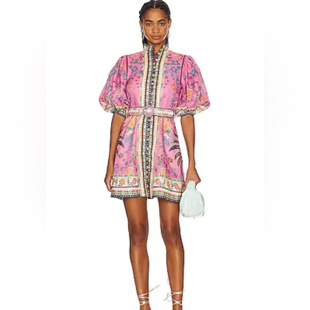 Zimmermann Floral Pink Dress - Picture 1 of 6